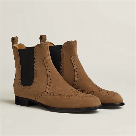 hermes brighton boots|hermes suede scooter boots.